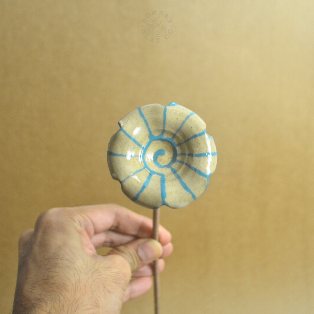 Objects On A Stick | Flower | Blue | #2