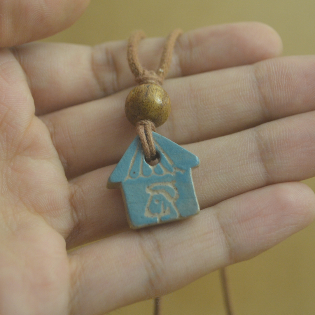 Necklace | Jungle Jam (Dog) | Blue |