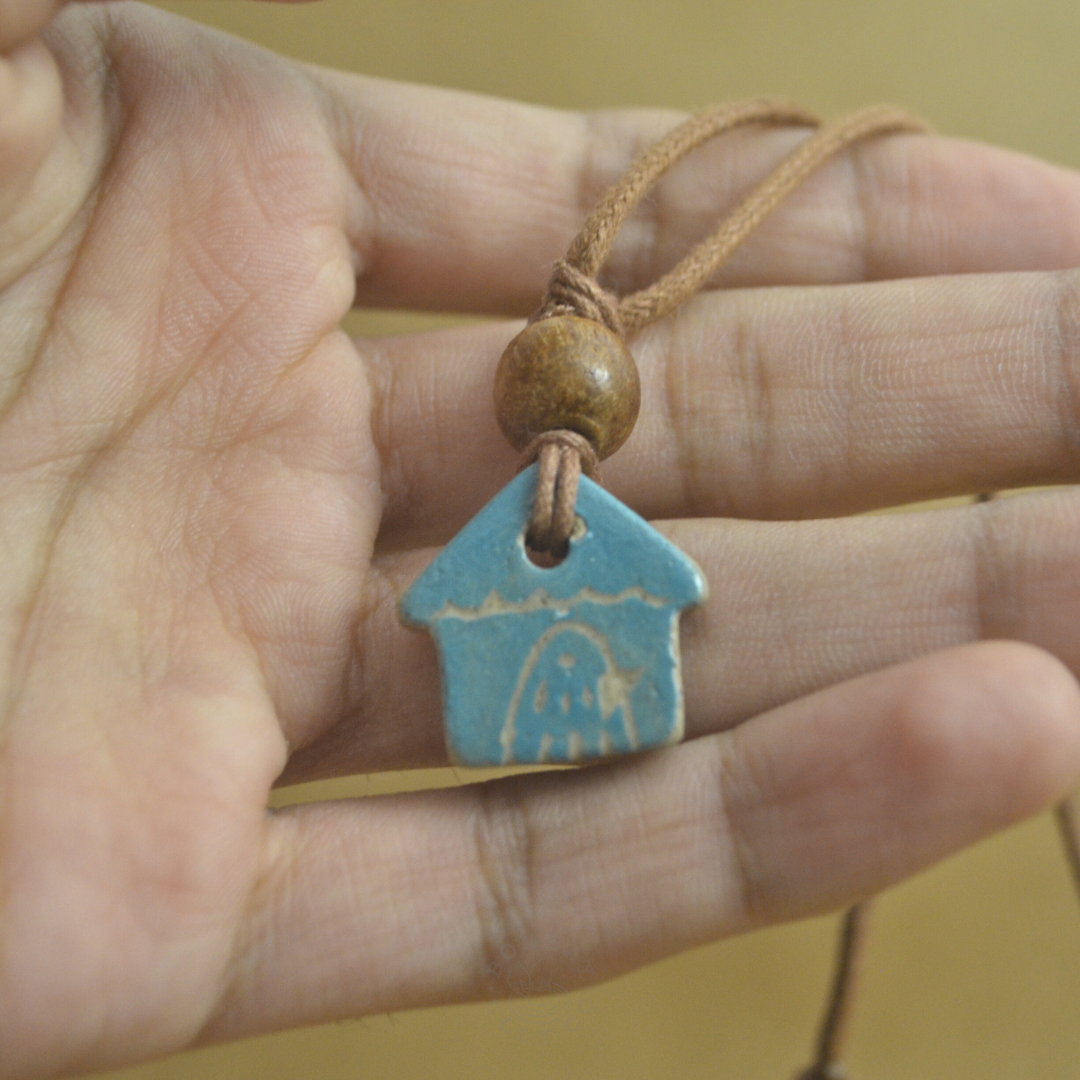Necklace | Jungle Jam (Bird) | Blue |