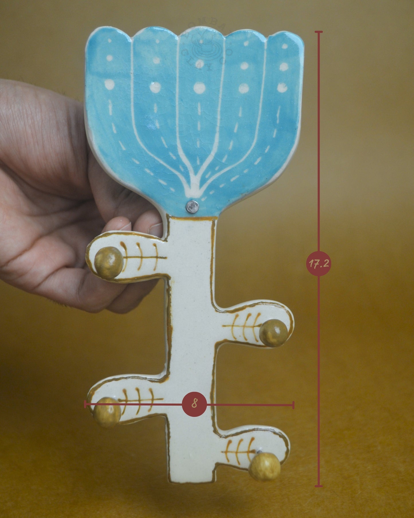Wall Hanging Keys Holder | Flower