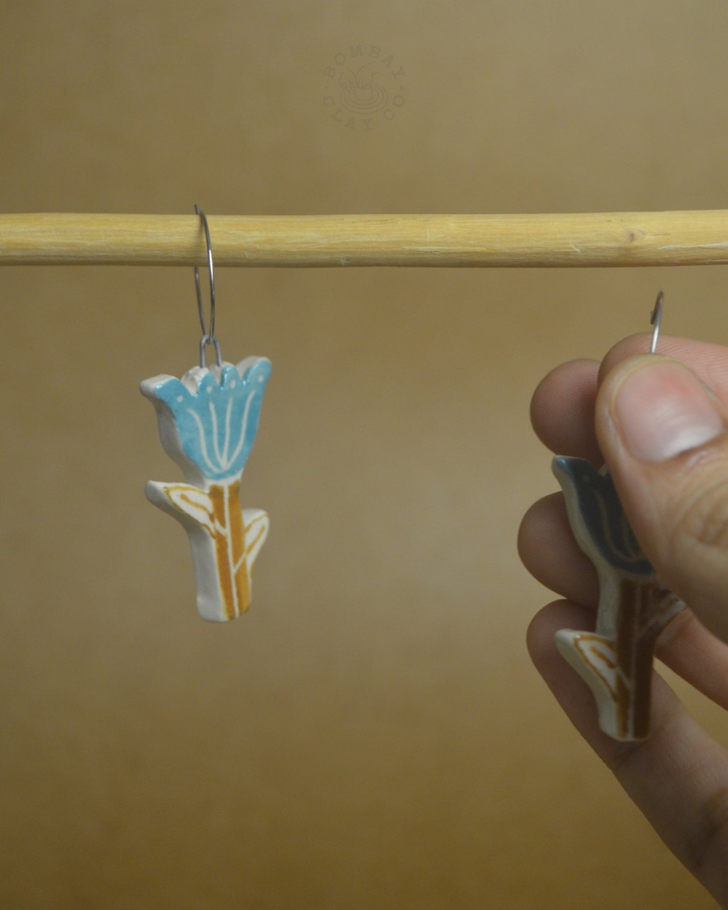 Earrings | Flower Stem