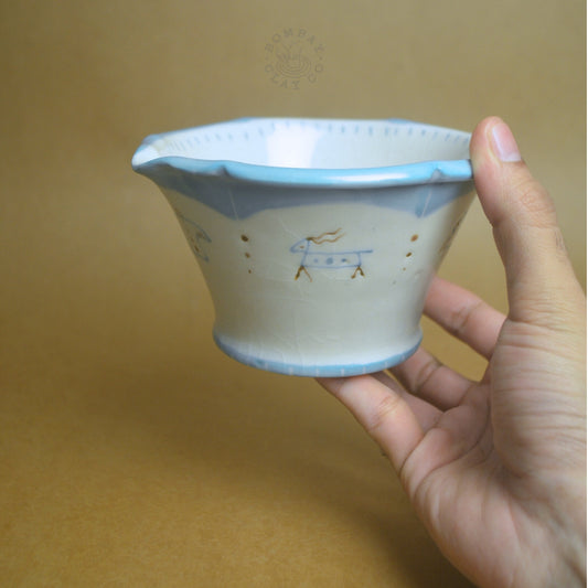 Mixing Bowl | Jungle Jam | Blue-Brown |