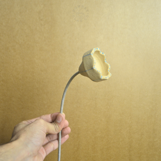 Objects On A Stick | Flower | Blue | #3