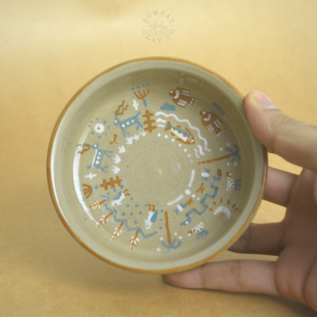 Small Bowl | Jungle Jam | Blue-Brown |