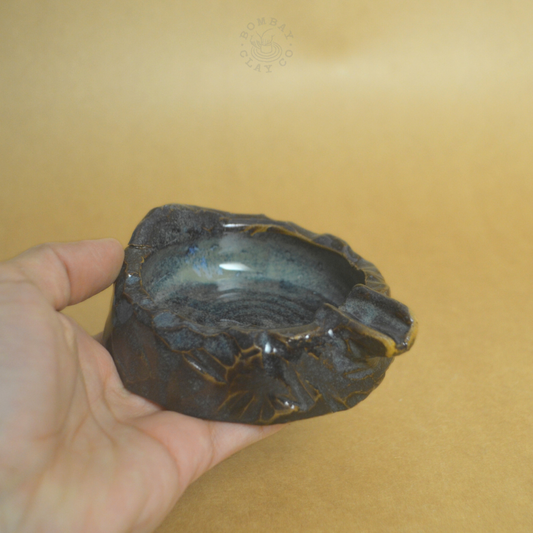 Small Bowl | Faceted Rock | Blue |