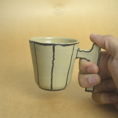 Mug | Lines | Black (Set of 2)