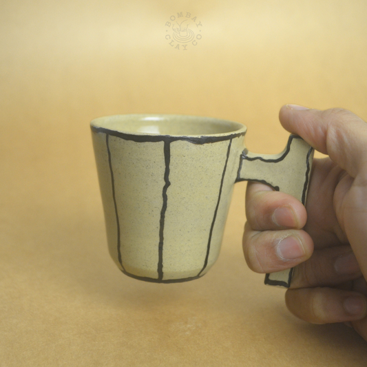 Mug | Lines | Black |