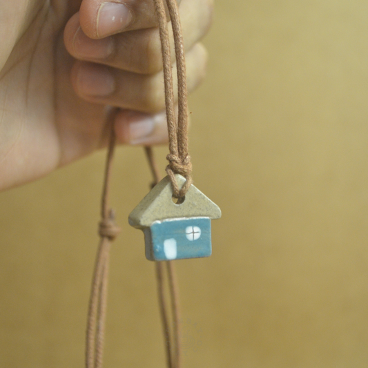 Necklace | House | Blue |