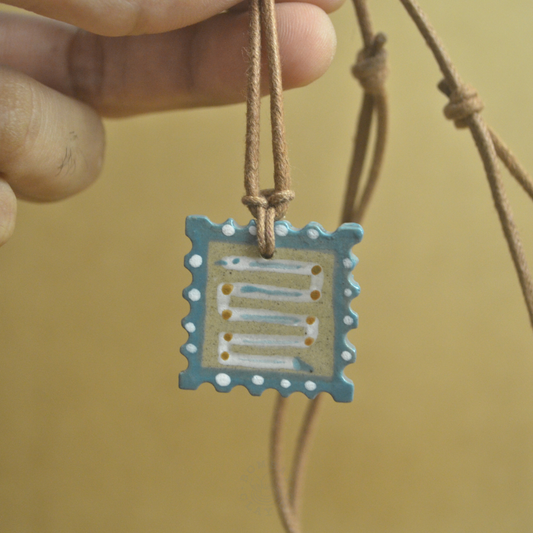 Necklace | Jungle Jam (Snake) | Brown-Blue |