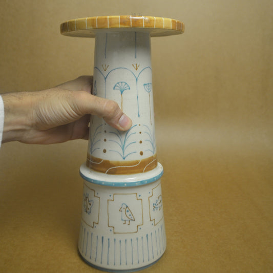 Vase | Jungle-Jam | Blue-Brown