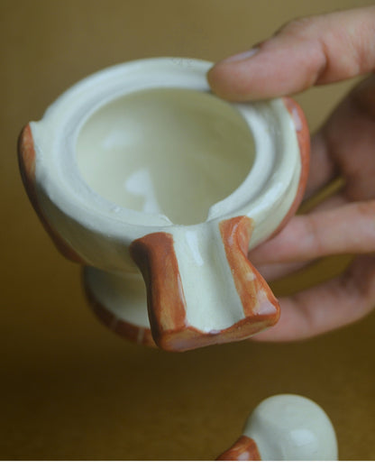 Dip Jar | Bird | Brown