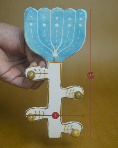 Wall Hanging Keys Holder | Flower
