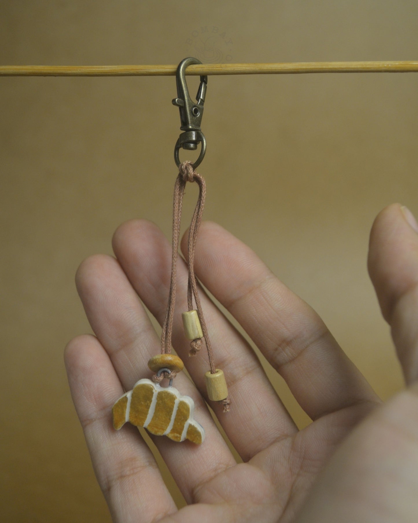 Bag Charm | Croissant