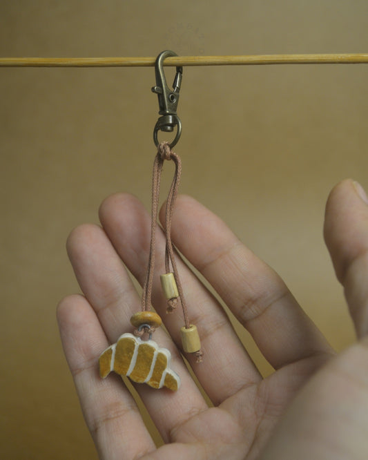 Bag Charm | Croissant