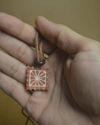 Necklace | Flower Postcard