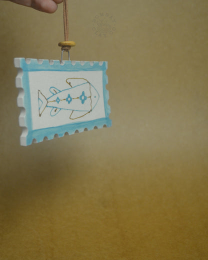 Ornament | Fish Postcard