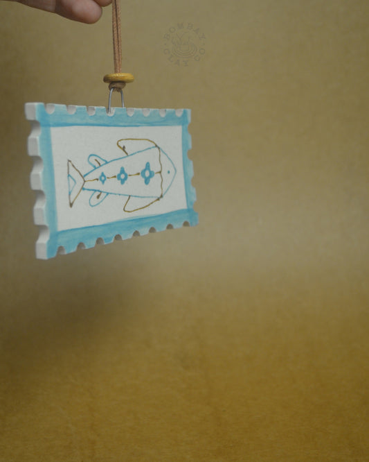 Ornament | Fish Postcard