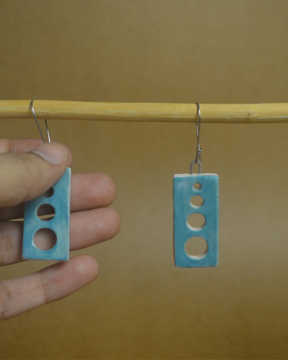 Earrings | Doppler | Blue
