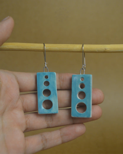 Earrings | Doppler | Blue