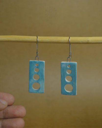 Earrings | Doppler | Blue