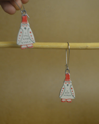 Earrings | Penguin In A Hat