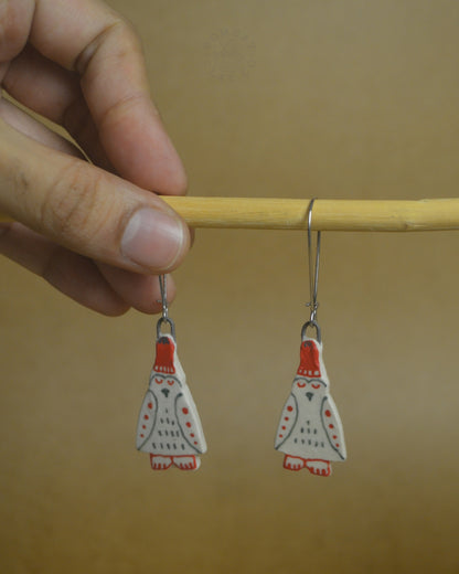 Earrings | Penguin In A Hat