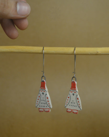 Earrings | Penguin In A Hat