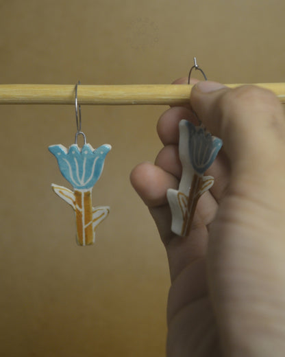 Earrings | Flower Stem