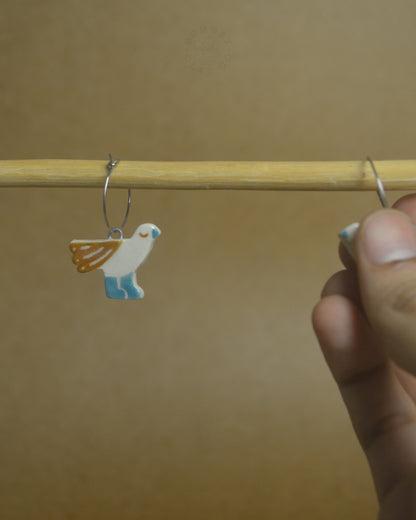 Earrings | Bird #2