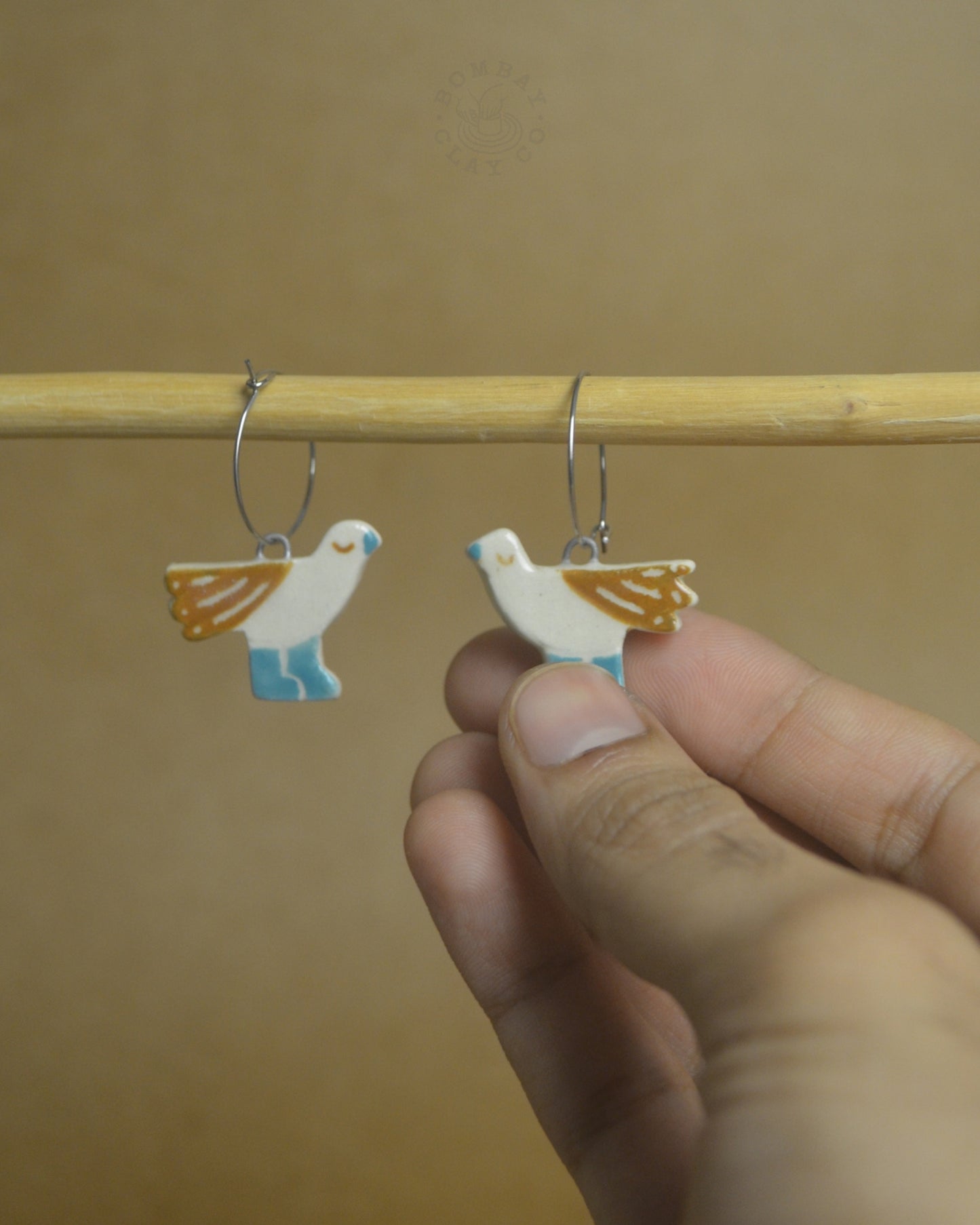 Earrings | Bird #2