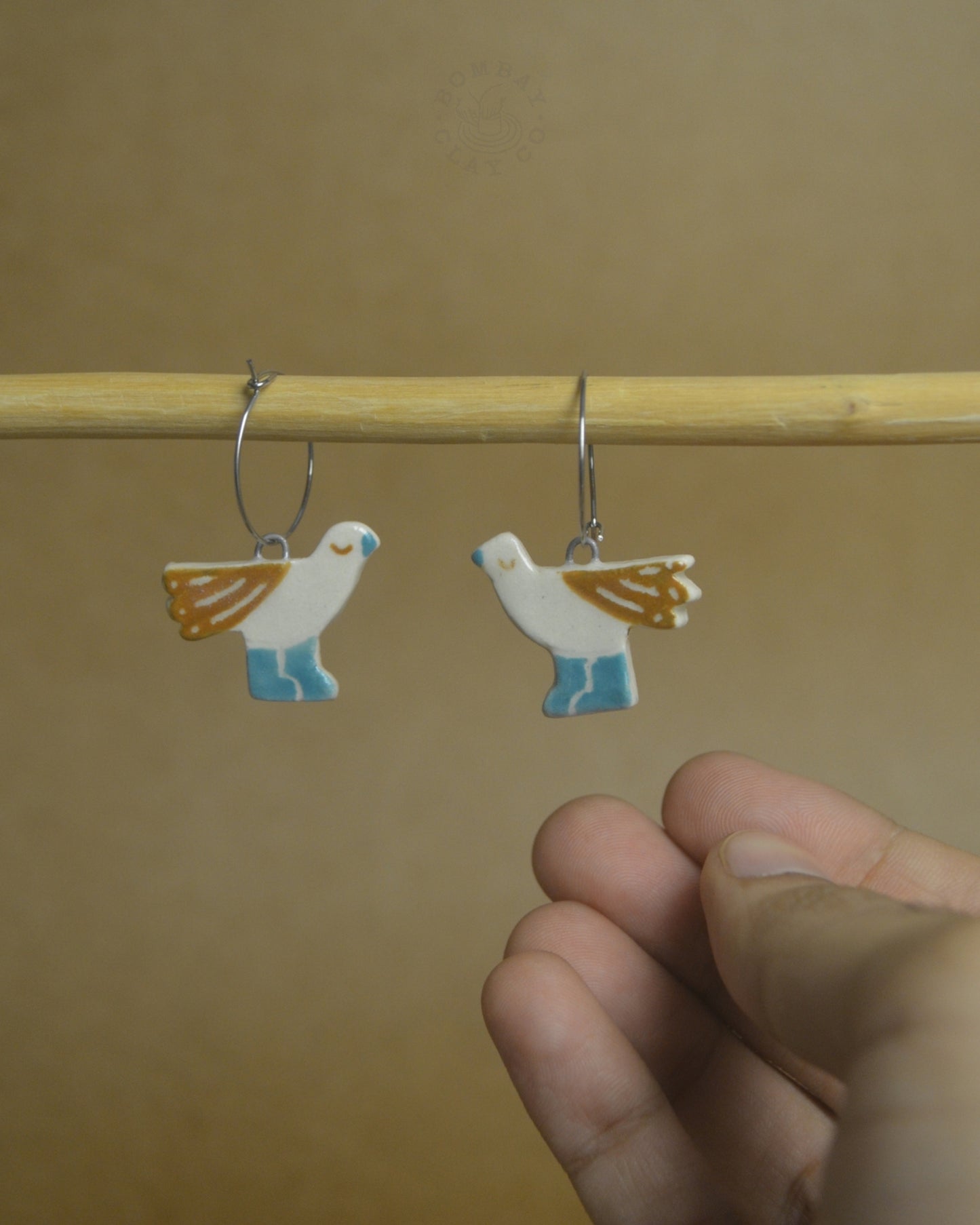 Earrings | Bird #2