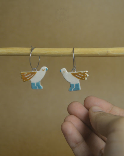 Earrings | Bird #2