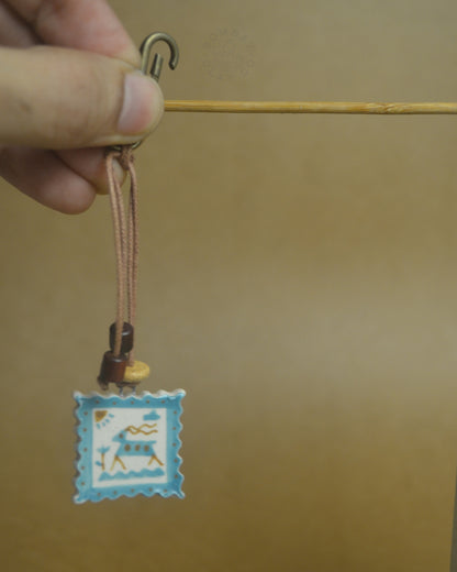 Bag Charm | Antelope & Bird Postcard