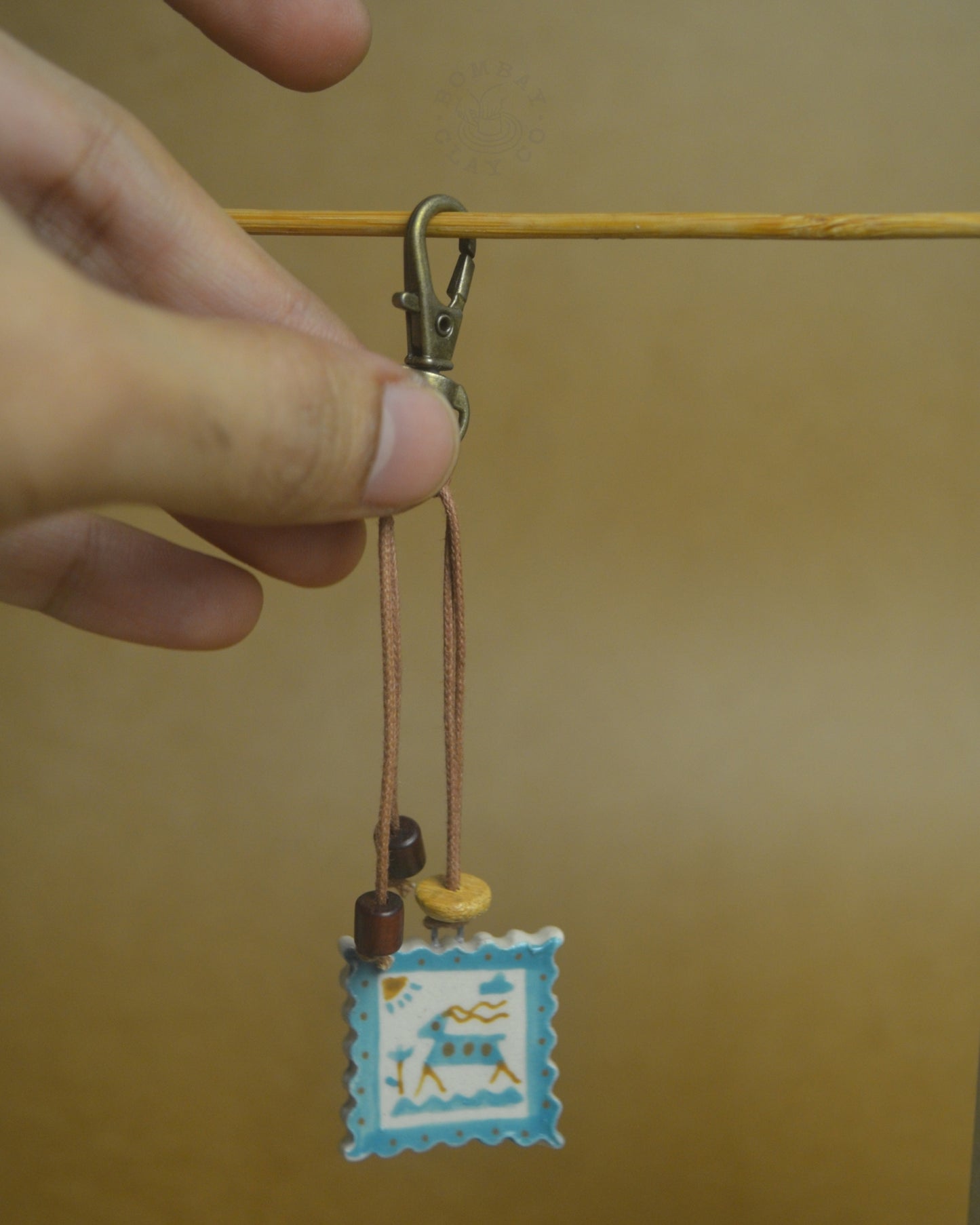 Bag Charm | Antelope & Bird Postcard