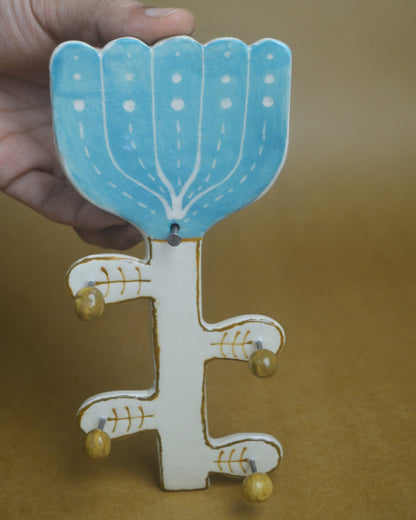 Wall Hanging Keys Holder | Flower