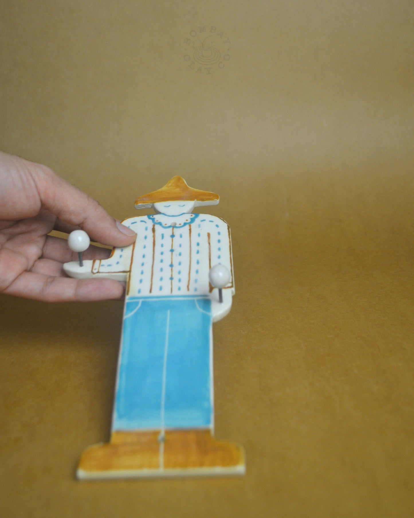 Wall Hanging Keys Holder | Man In A Hat