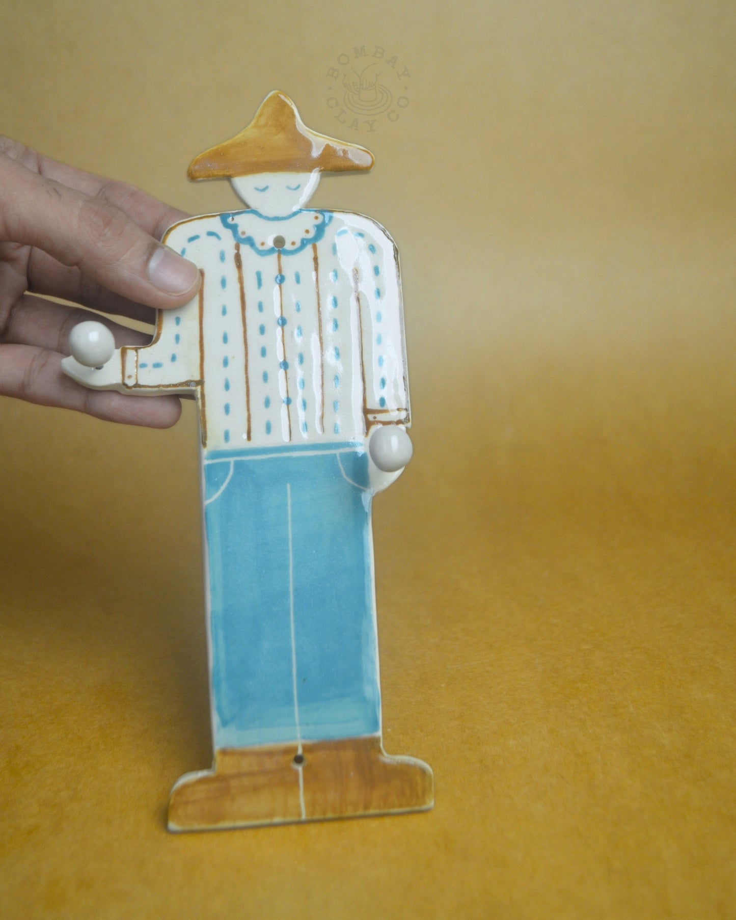Wall Hanging Keys Holder | Man In A Hat