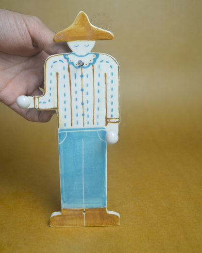 Wall Hanging Keys Holder | Man In A Hat