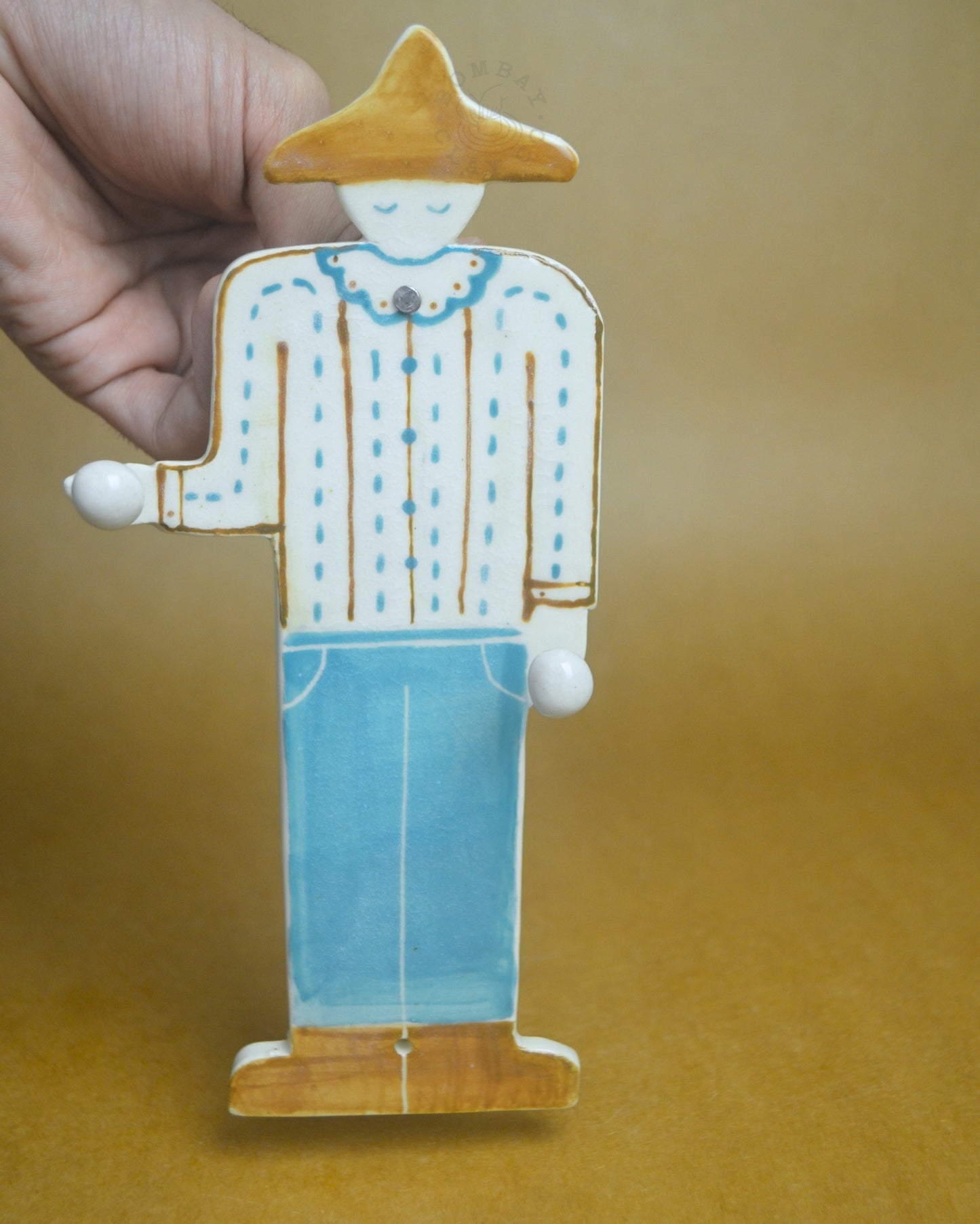 Wall Hanging Keys Holder | Man In A Hat