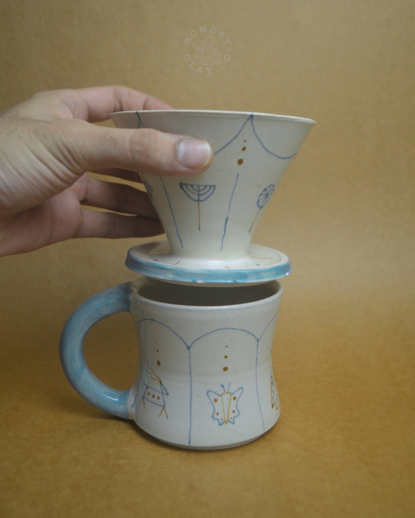 Coffee Pour Over Mug Set | Jungle Jam