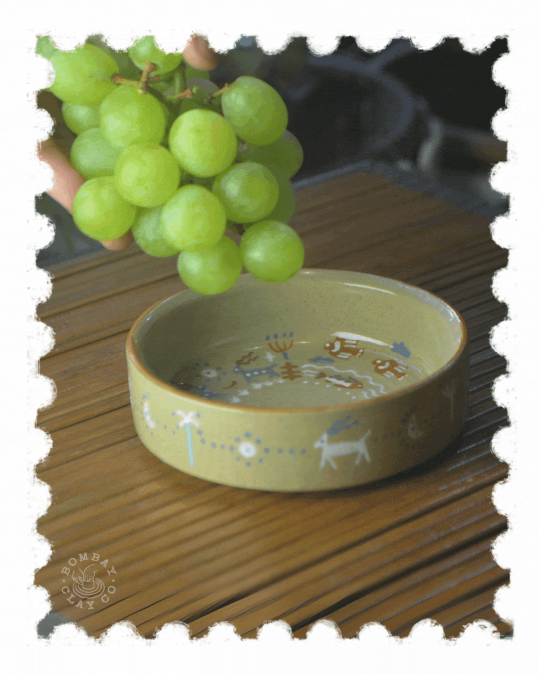 Small Bowl | Jungle Jam | Blue-Brown |