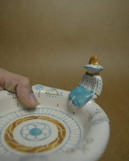 Small Plate | Man In A Hat